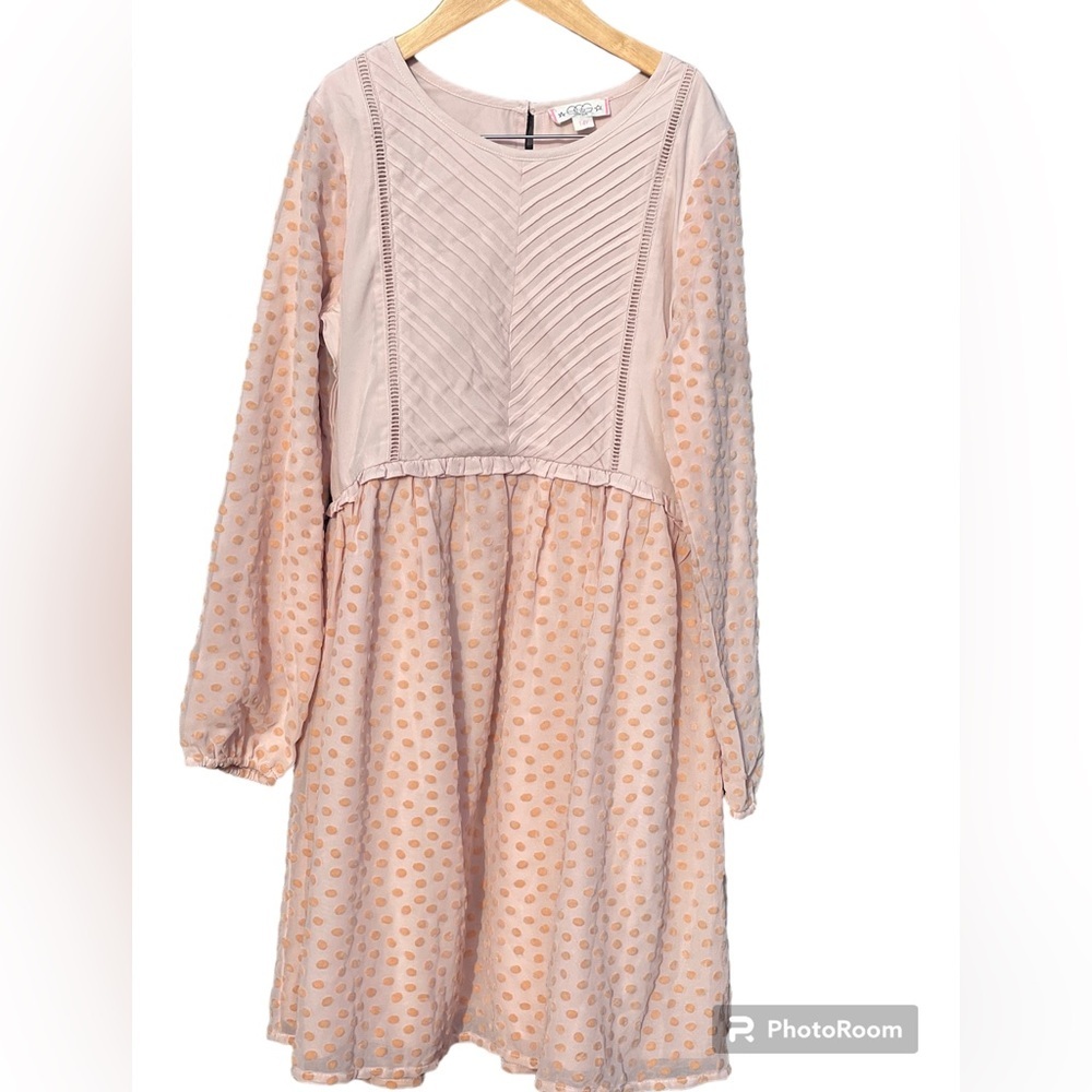 Egg New York Polkadots Dress For Girls